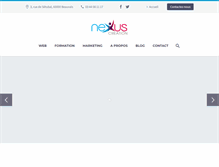 Tablet Screenshot of nexus-creation.com